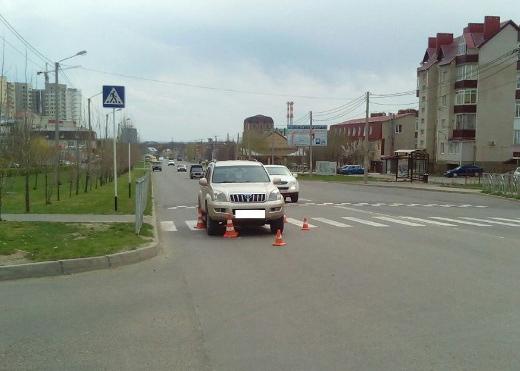 В Ставрополе водитель внедорожника сбил на «зебре» школьника